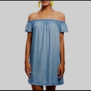 Anthropologie Cloth & Stone Off Shoulder Dress